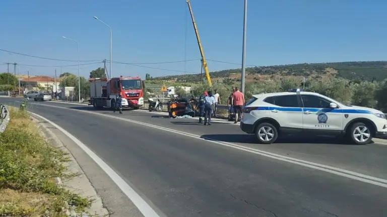 Νέα τραγωδία στη Λέσβο: Δύο νεκρές σε τροχαίο στο ίδιο σημείο με το δυστύχημα του Μαΐου [βίντεο]